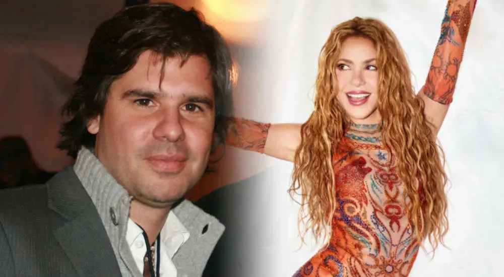 Shakira publicó tierna foto junto a su expareja Antonio de la Rúa.